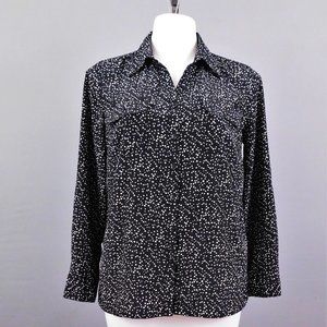 Kim Rogers Women Shirt Black White PM